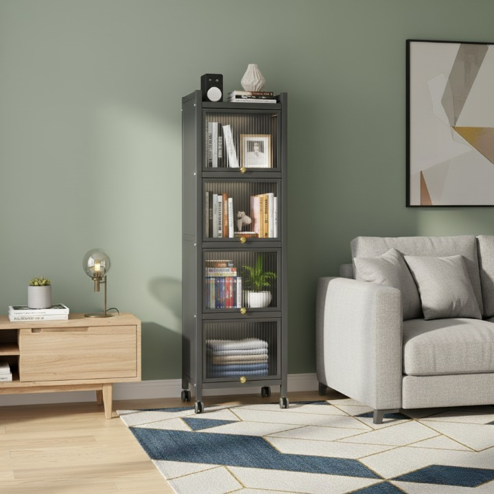 ארון אחסון צר 5 קומות (152*36*40 ס"מ) דגם מארסיי