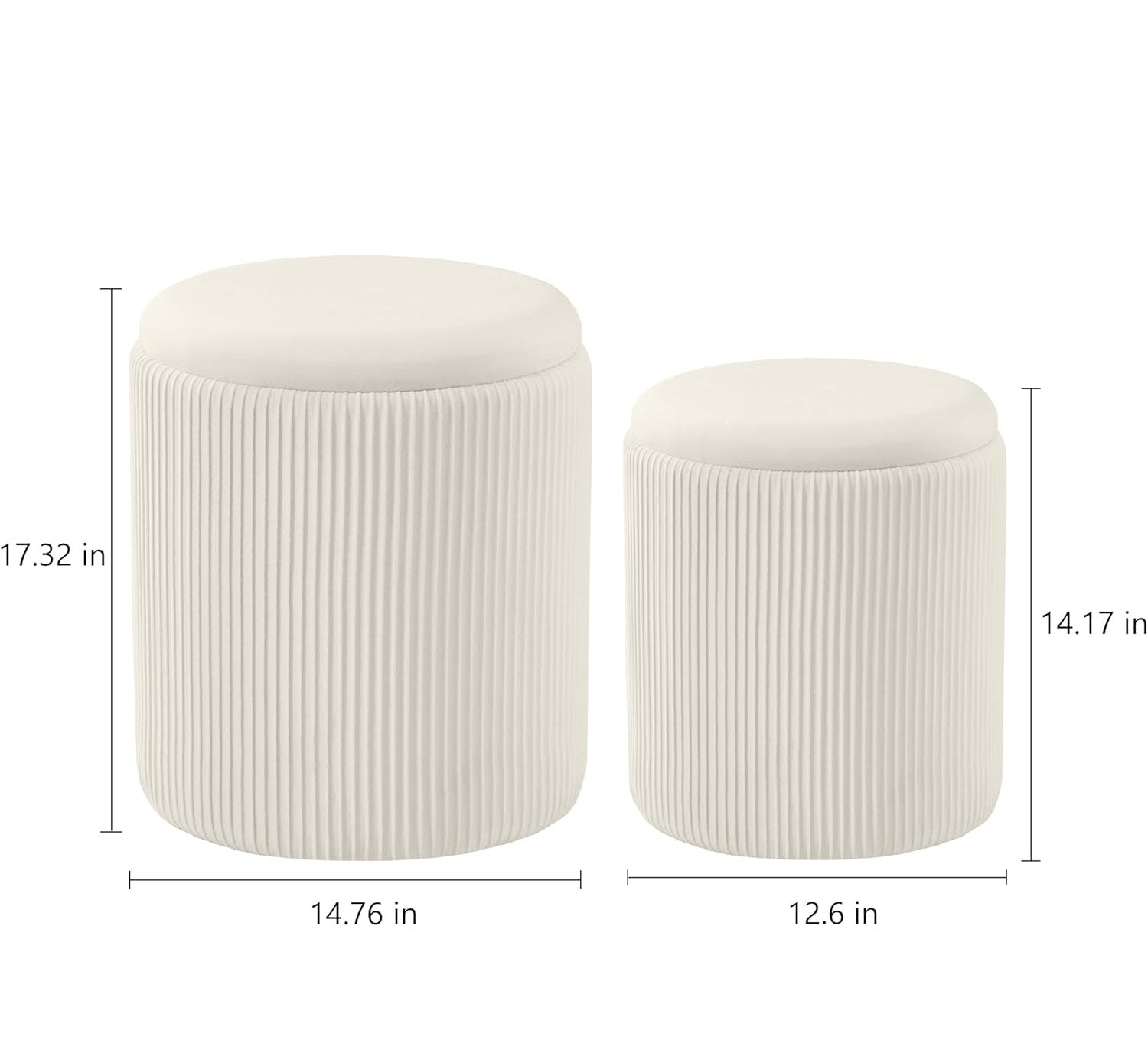 זוג משענות רב תכליתיות מרופדות ,הנוחות שתמיד רציתם בבית (צבע מוקה)