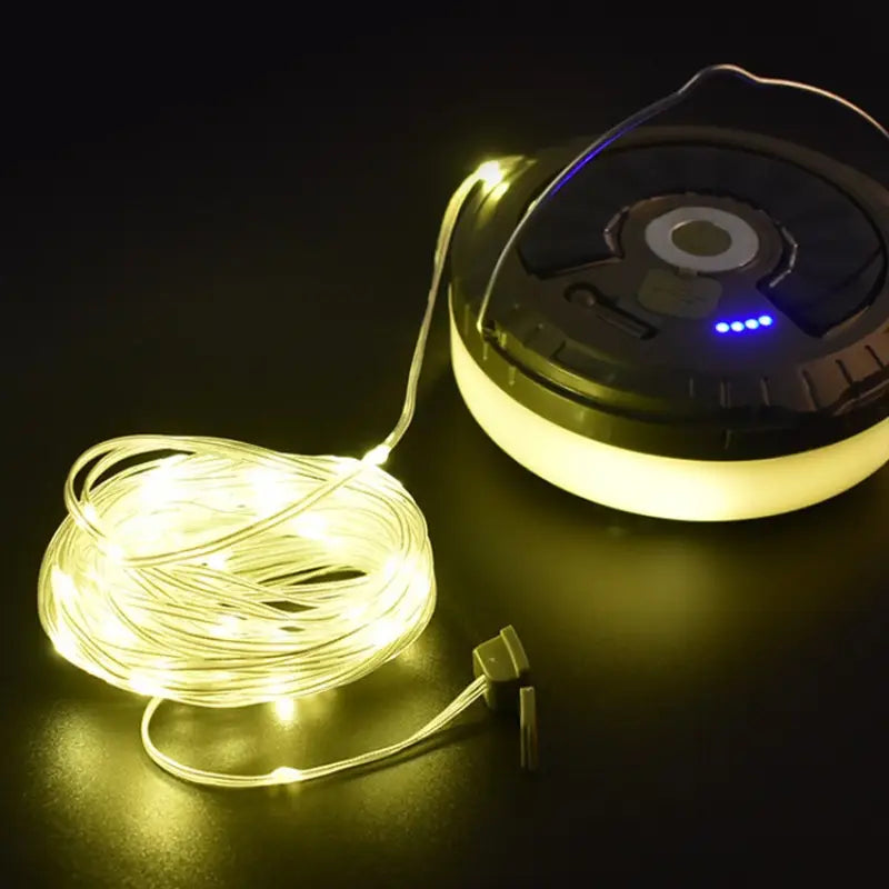 GLOWOW- מנורה המושלמת לטיולים סולראי ונטען 