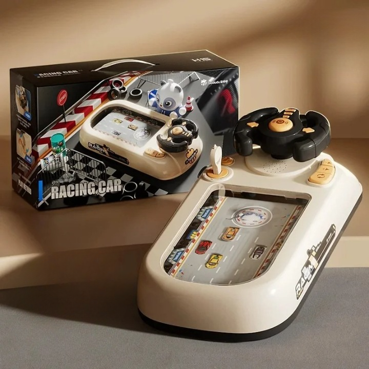 משחק נהיגה חדשני לילדים כולל מוזיקה