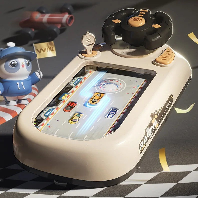 משחק נהיגה חדשני לילדים כולל מוזיקה