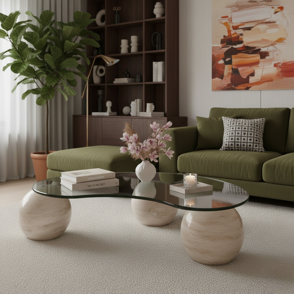 שולחן סלון יוקרתי בעיצוב מודרני