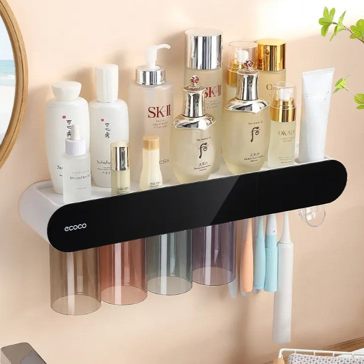 ECOCO - מדף מתקפל ללא קדיחה המתאים למטבח ולמקלחת 