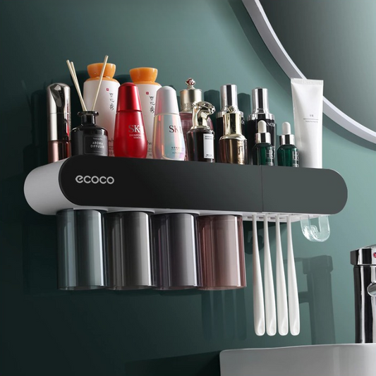 ECOCO - מדף מתקפל ללא קדיחה המתאים למטבח ולמקלחת 