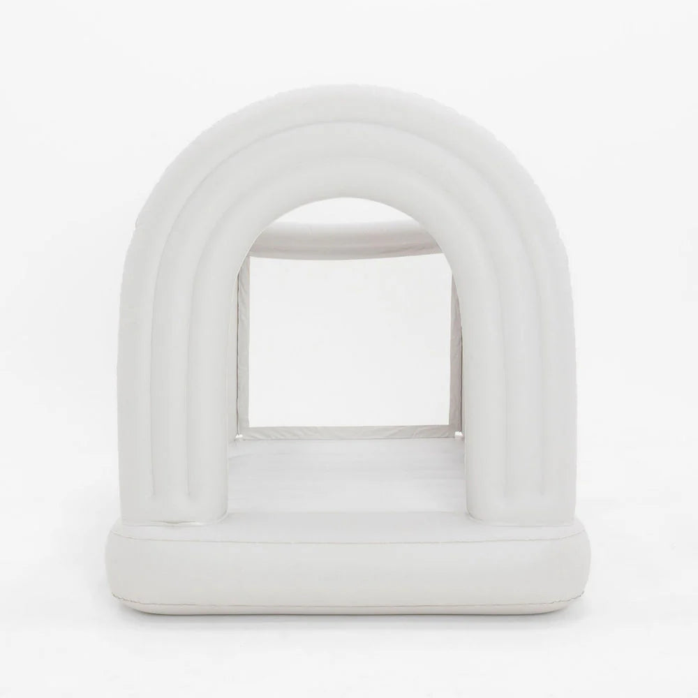 מיני טרמפולינה ביתית , עם מפוח מובנה (149*140*140 ס"מ)