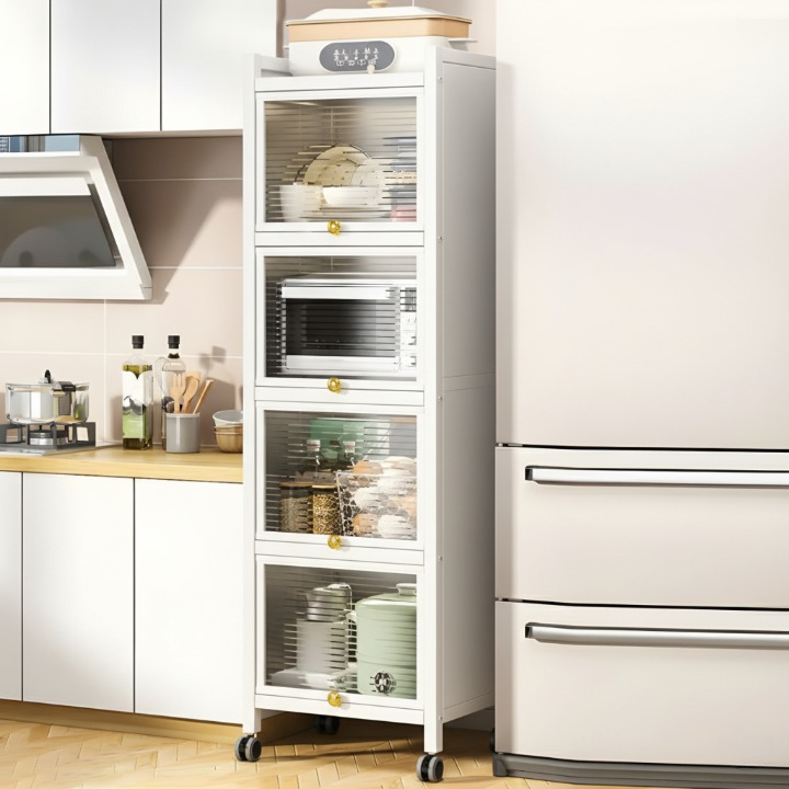 ארון אחסון צר 5 קומות (152*36*40 ס"מ) דגם מארסיי