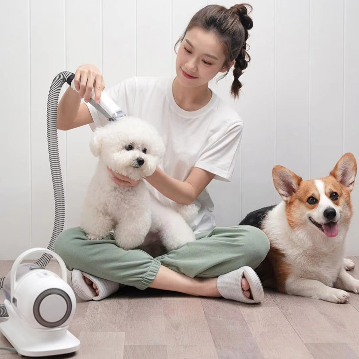 ערכת הואקום מקצועית לטיפוח חיות מחמד