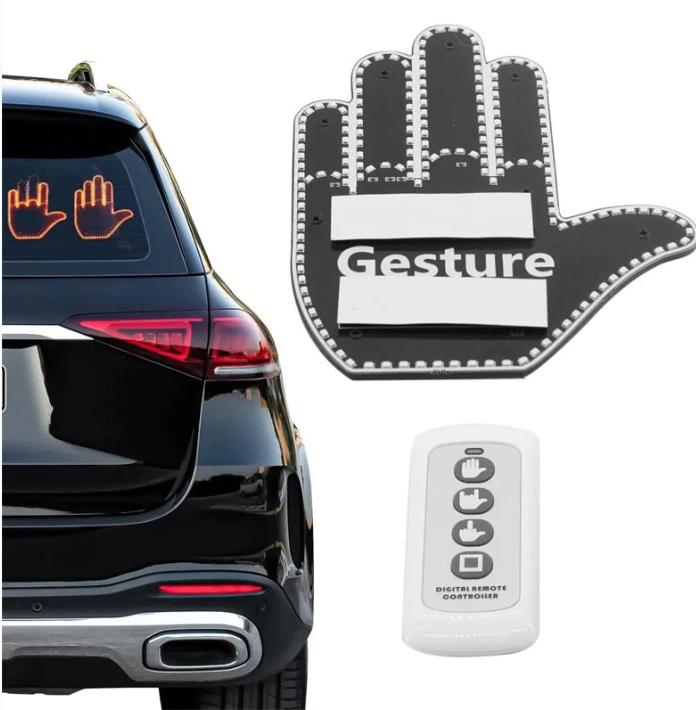 מנורות יד לרכב, 3 מצבים עם שלט מרחוק 