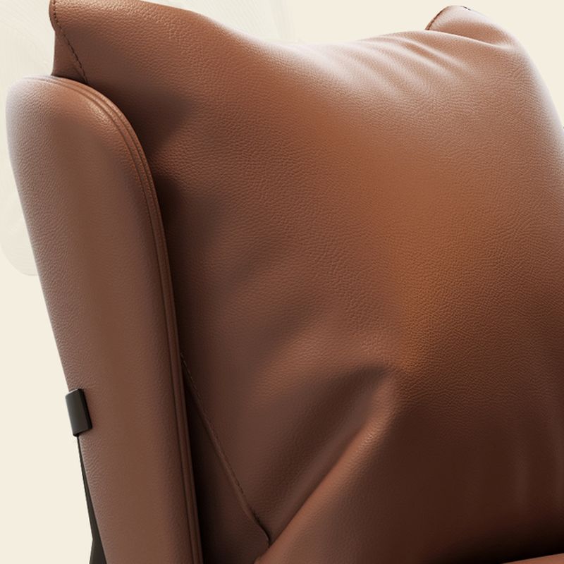 כורסא משולבת הדום דמוי עור  דגם שרונא