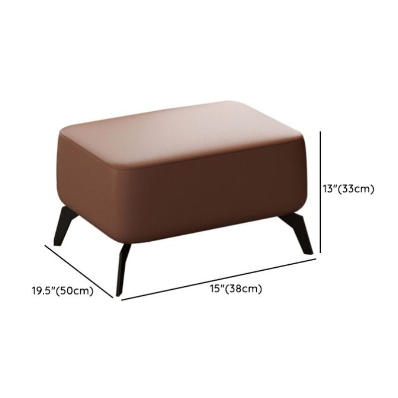 כורסא משולבת הדום דמוי עור  דגם שרונא