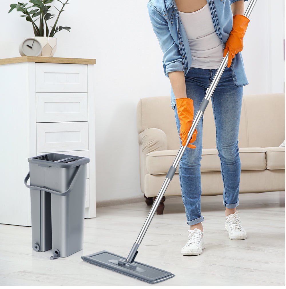 דלי QuickCleanPro להברקת הרצפה במהירות