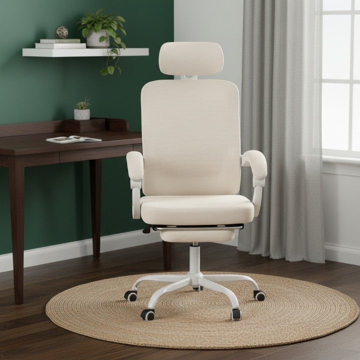 כסא משרדי ארגונומי מתכוונן, תמיכת מותניים מתכווננת דגם DR.COMFO