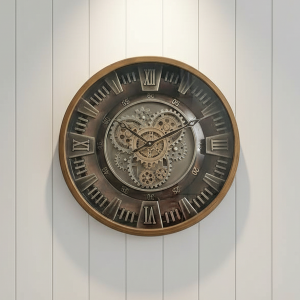 מגוון שעוני קיר ענקיים מעוצבים ומיוחדים מתחם ממתכת