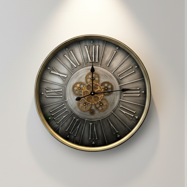 מגוון שעוני קיר ענקיים מעוצבים ומיוחדים מתחם ממתכת