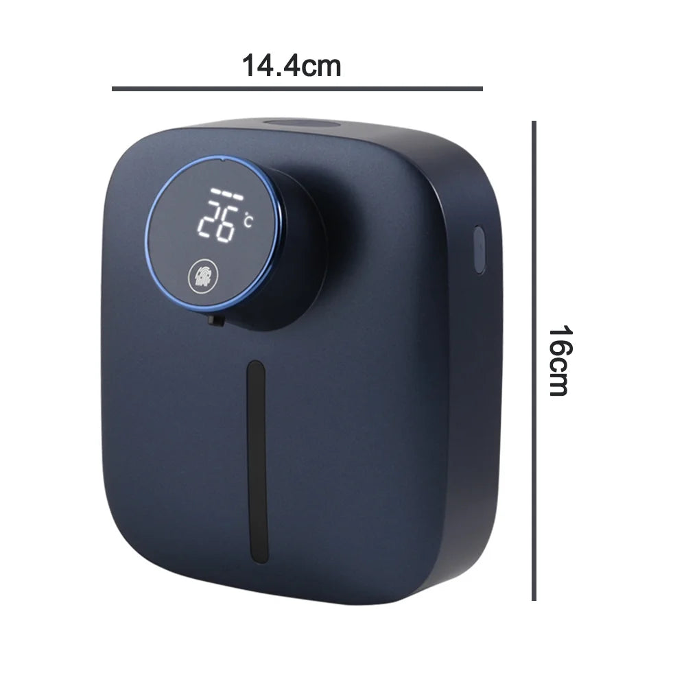 מתקן סבון ללא מגע חדשני (צבע כחול) מבית PLUZZ