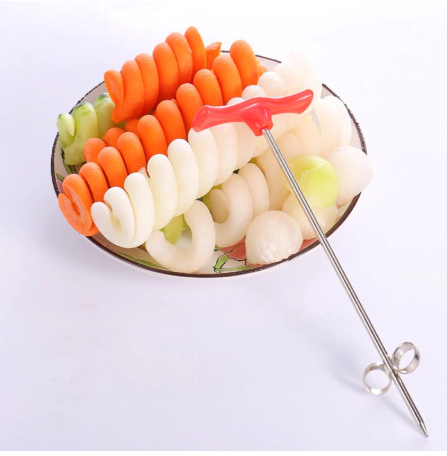 סכין ספירלתית של פירות ירקות